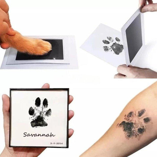 Dog Memorial DIY Paw Print Stamp - furry-angles