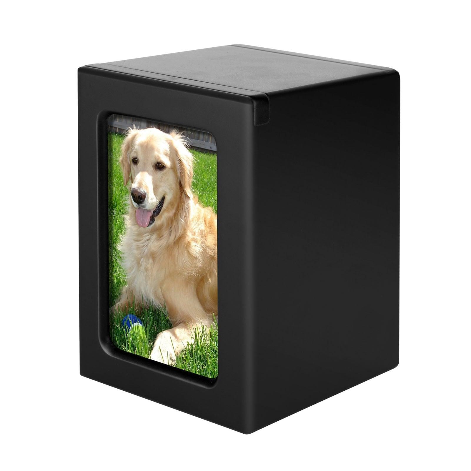 Dog Urn with Picture - furry-angles