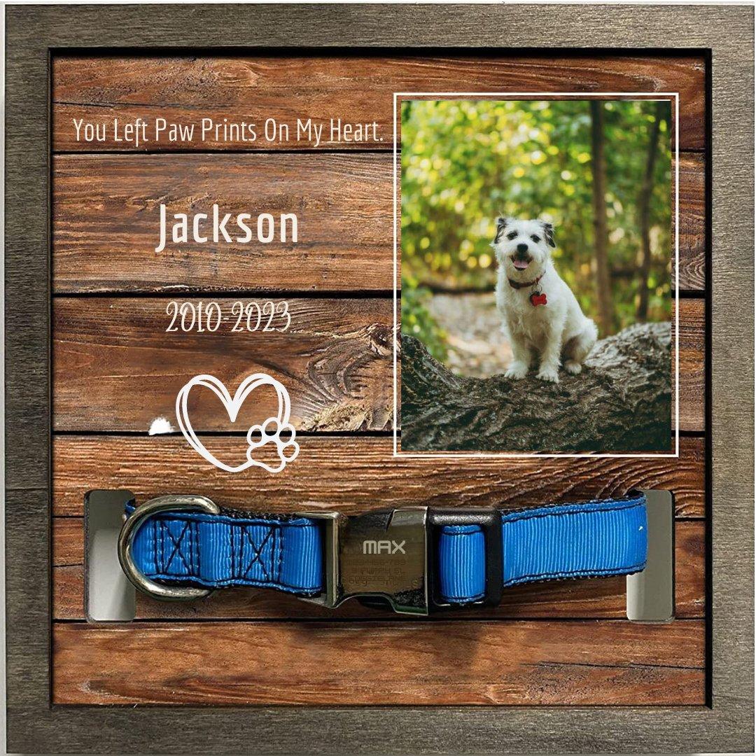 Personalized Handmade Dog Memorial Frame - furry-angles