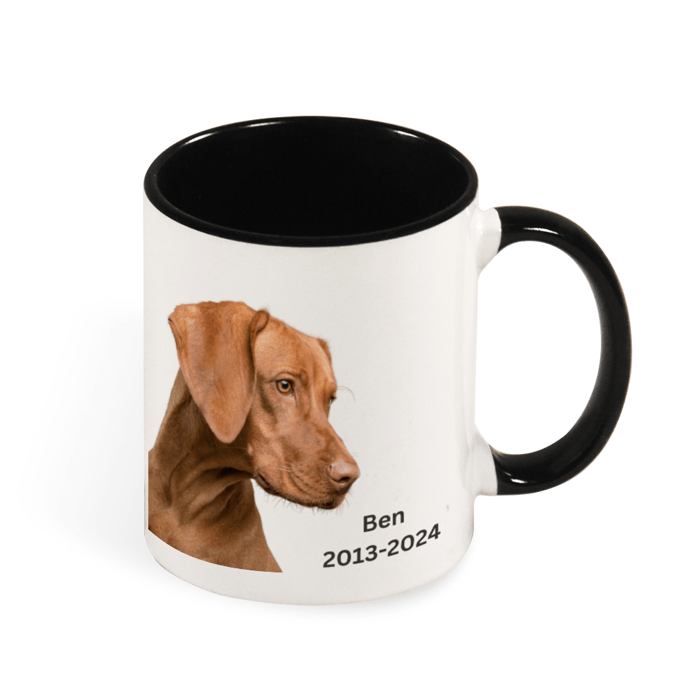 Personalized Multicolor Ceramic Coffee Mug - furry-angles