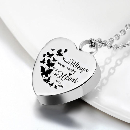Pet Urn Necklace Pendant Necklace - furry-angles
